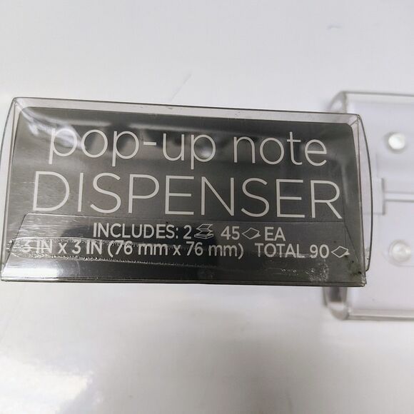 NEW - Post-it Pop-up Note Dispensers, Black (New), White (Used) - Picture 7 of 8